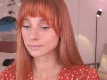 artease — How do you like my new bangs?  Have a wonderful Saturday! #redhead #cutie #natural #shy #freckles