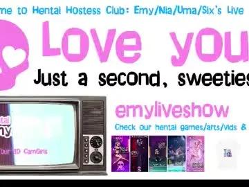 emyliveshow — Use my patterns! 111,222,333 Uma's 3D Hentai Live Show #anime #hentai #cosplay #skinny #teen