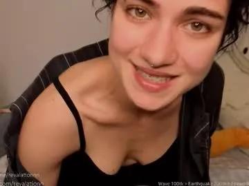 revalation_ — GOAL: Deeply suck two fingers with saliva [28 tokens remaining] Hi Chaturbate! Hot show for FRIDAY! #18 #smalltits #feet #lovense #teen