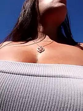 Freyja300 — Show tits in public + pinch nipples