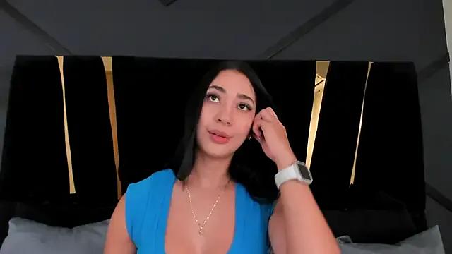 julieta_jewel — tongue out with saliva