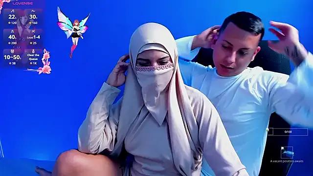 Sahira_and_Zaid —  romantic black kiss 
